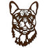French Bulldog  - Rustic Rusted Pet Garden Sculpture - Solid Steel